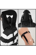 2XXT Cosplay Vtuber Virtual YouTuber Sasaki Saku Prisoner No.039 Cosplay Costume